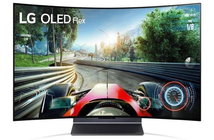 El LG OLED Flex (LX3) es el primer televisor gamer que te permite ajustar la curvatura de la pantalla.