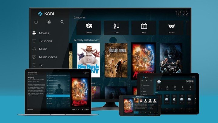 Kodi te permite conectar múltiples plataformas en línea.