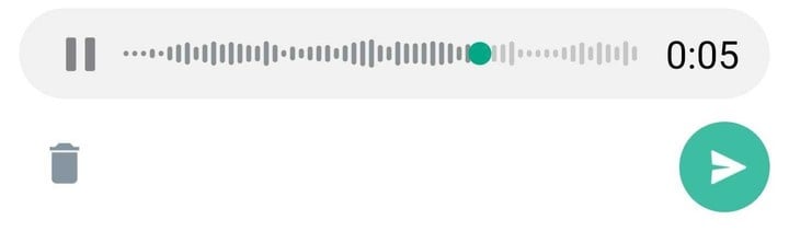 Los audios de WhatsApp ahora te permiten escuchar los audios antes de enviarlos.  Foto: captura.