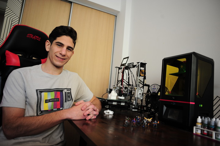 Damián Catanzaro, programador y creador de la App Cafecito.  (Germán García Adrasti)