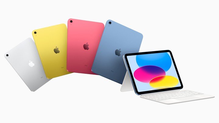 Nuevo iPad de 10ª generación, en cuatro colores.  (Foto: manzana)