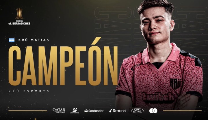 Matías Bonanno se quedó con los primeros eLibertadores del videojuego FIFA 21.