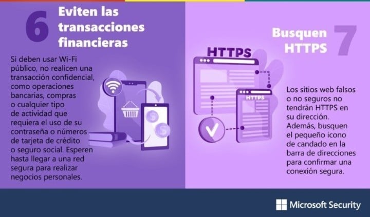 Consejos de seguridad de Microsoft.