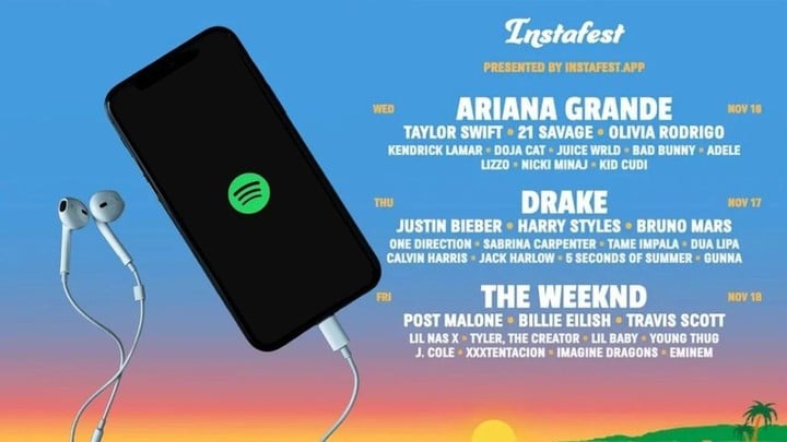 Instafest, la app que arma tu festival de música ideal.