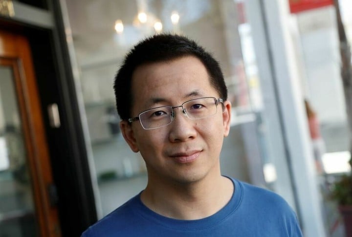 Zhang Yiming, CEO y fundador de ByteDance.  archivo de foto