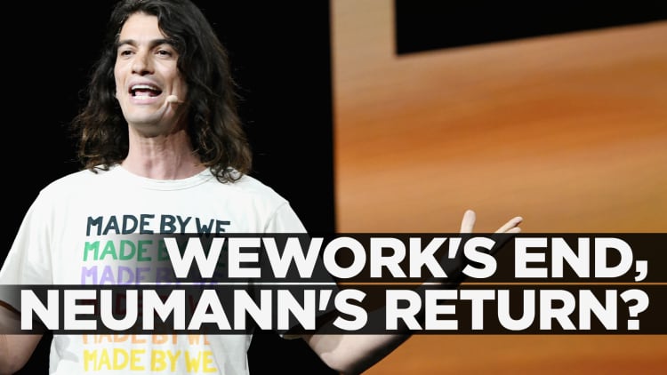 ¿El fin de WeWork, el regreso de Neumann?  ¿Quién se queda con la bolsa y qué viene después?