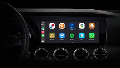 Tablero de Apple CarPlay