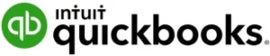 El logotipo de QuickBooks en línea.