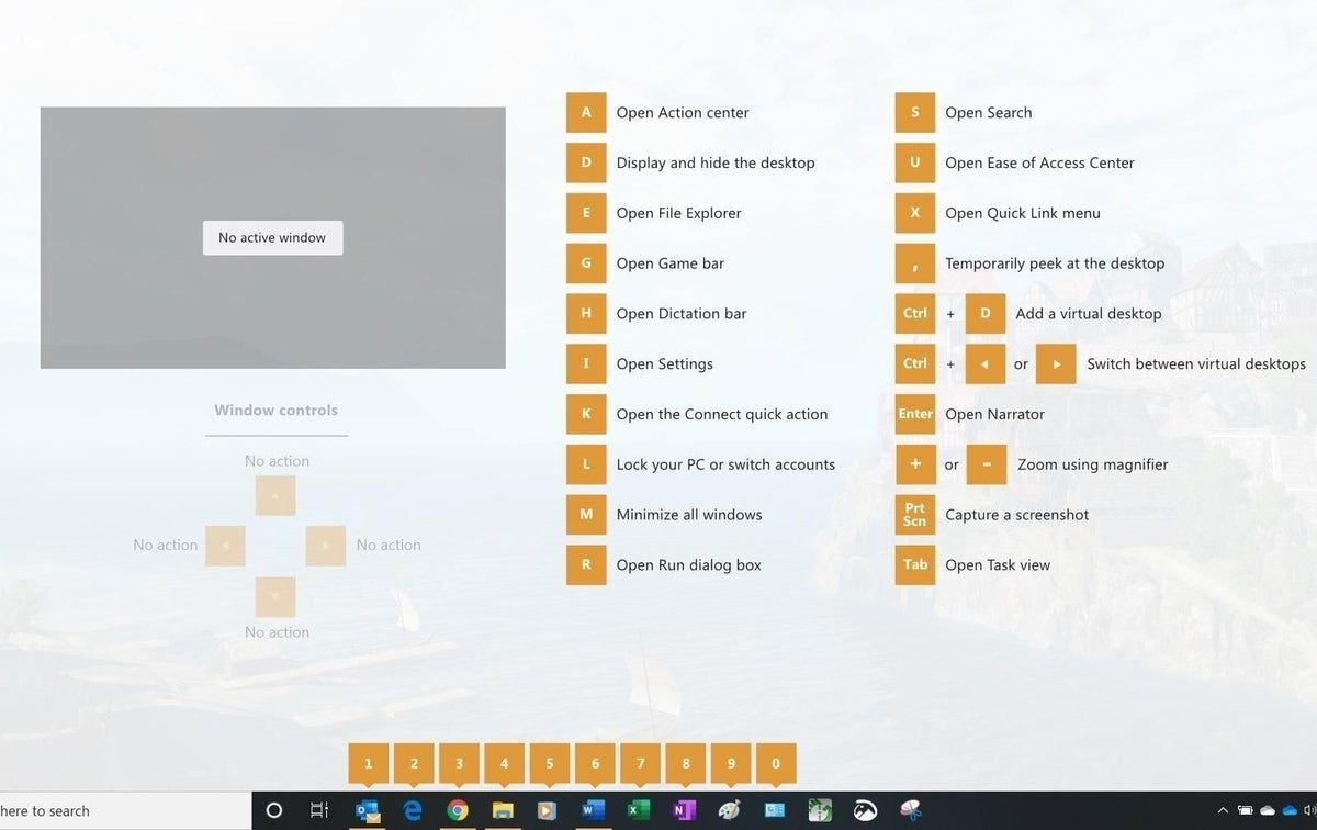 Windows key Shortcut Guide.