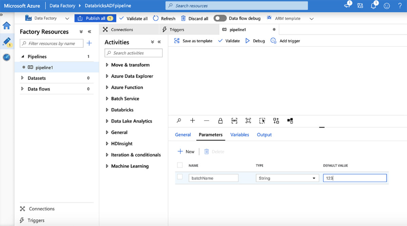 Azure Data Factory’s intuitive interface allows users to easily navigate to the processes they need.