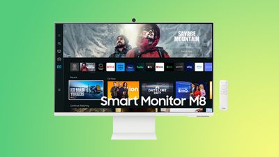 monitor inteligente m8 samsung verde