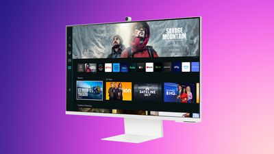 monitor inteligente samsung m8 morado