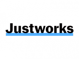 Logotipo de Justworks.