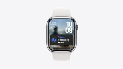 widget de shazam watchos 11