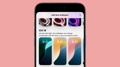 opción de fondo de pantalla dinámico de ios 18