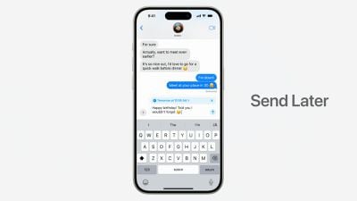 iMessage Enviar más tarde iOS 18