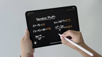 ipados 18 notas de matemáticas