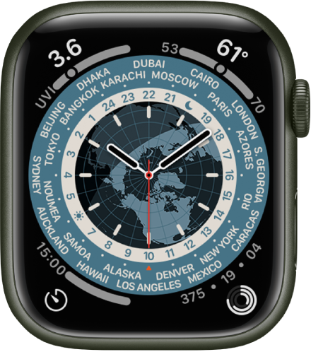 World Time Apple Watch face.