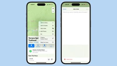 mapas de ios 18 agregar una nota