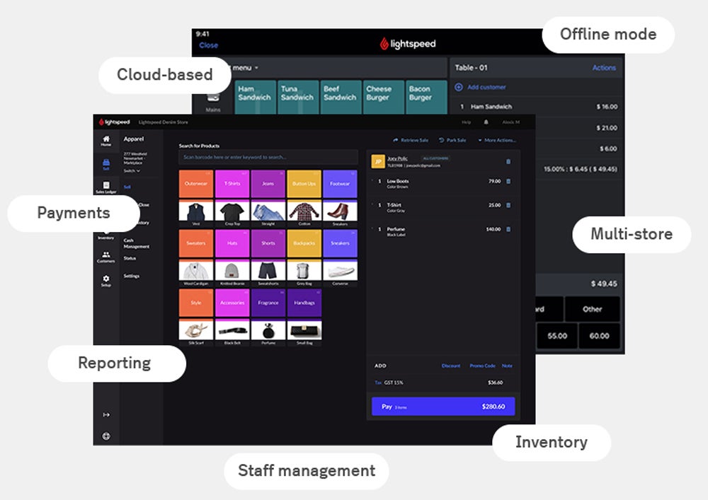 Lightspeed Cloud POS.