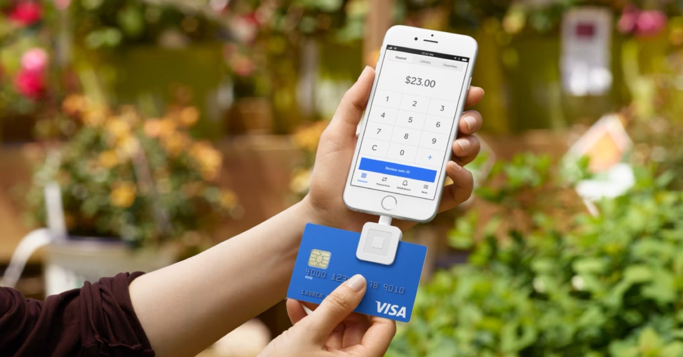 Square’s free credit card reader.