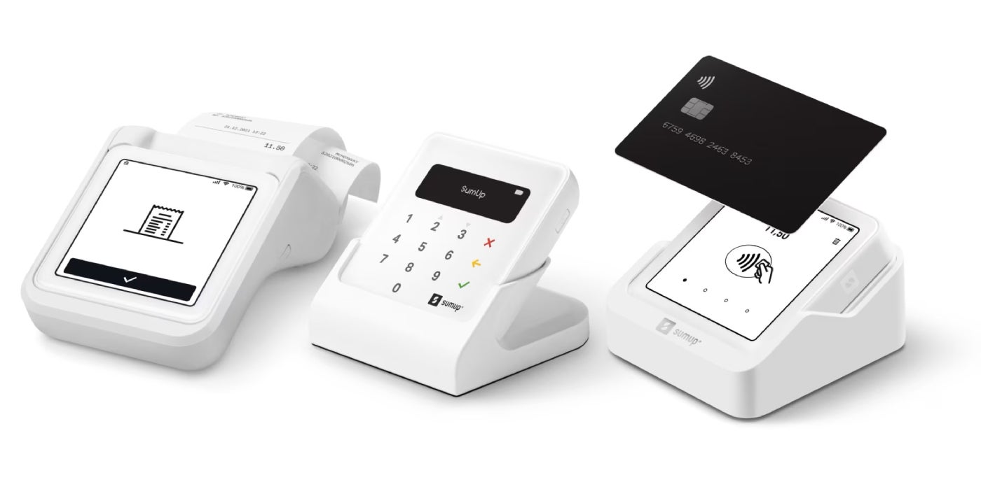 SumUp card reader.