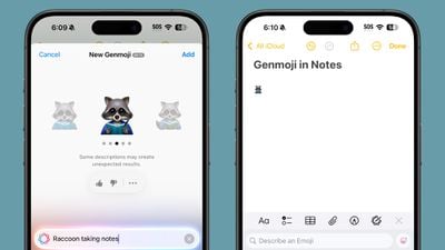 aplicación de notas genmoji ios 18 2